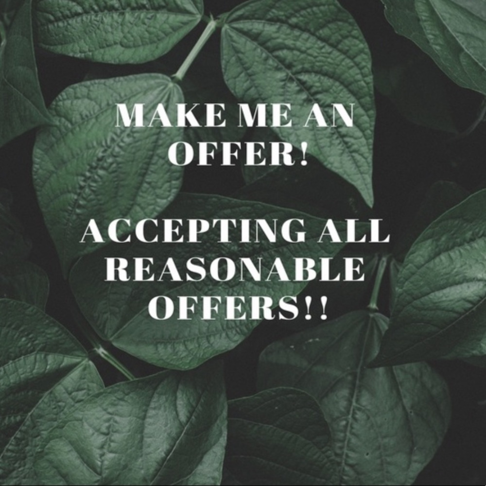 Offers welcome!